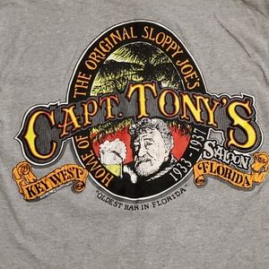 Captain Tony's Mens Pocket Tee